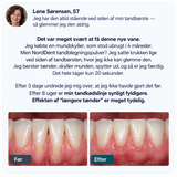 Tandblegningspulver godkendt af tandlæger