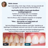 Tandblegningspulver godkendt af tandlæger